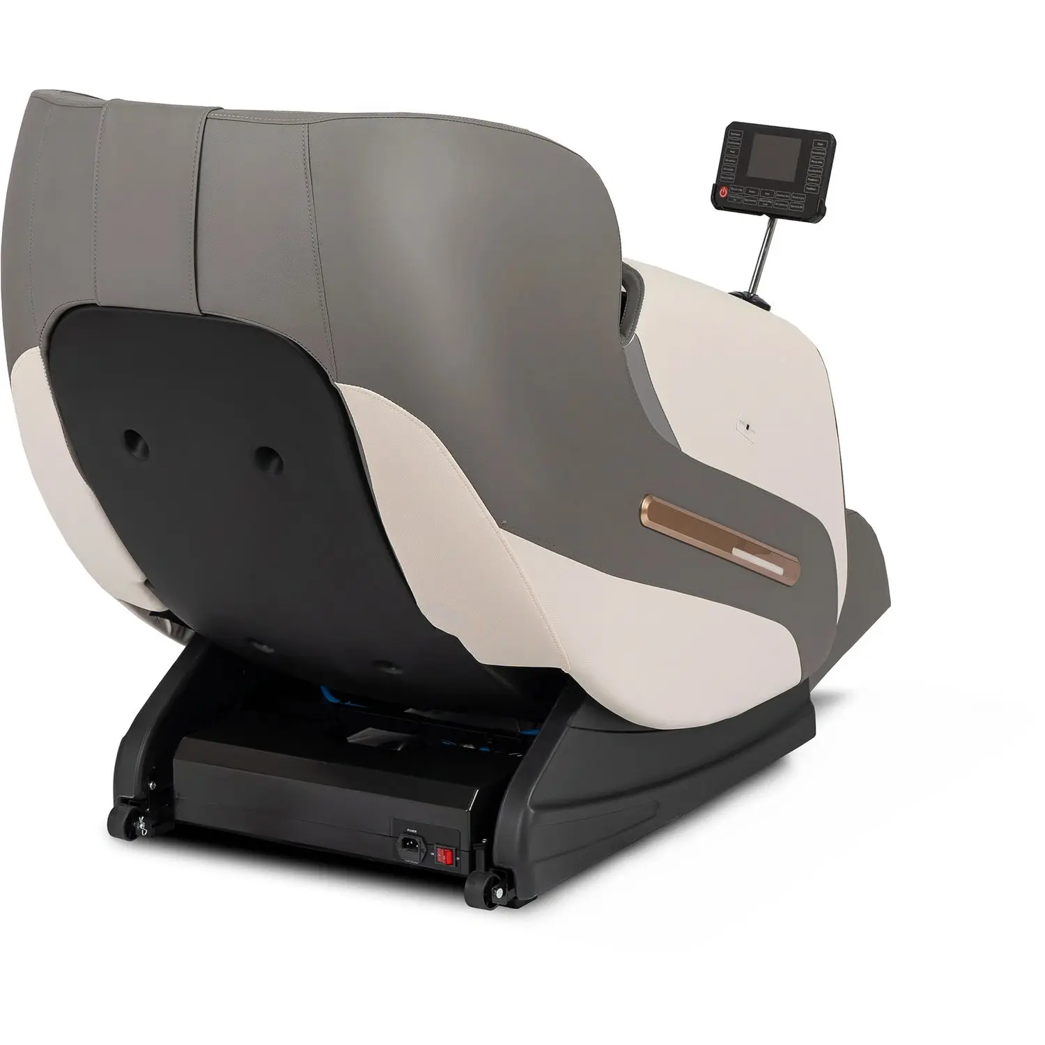 Fotoliu de masaj Mebel Elite VX MAX ECO English (Grey/White) - 17