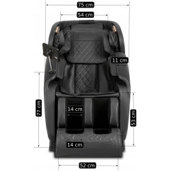 Массажное кресло Mebel Elite VX Max English Menu (Black) Thumb