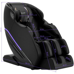 Массажное кресло 3D Sakura Maximus 809 154185 (Black) Thumb