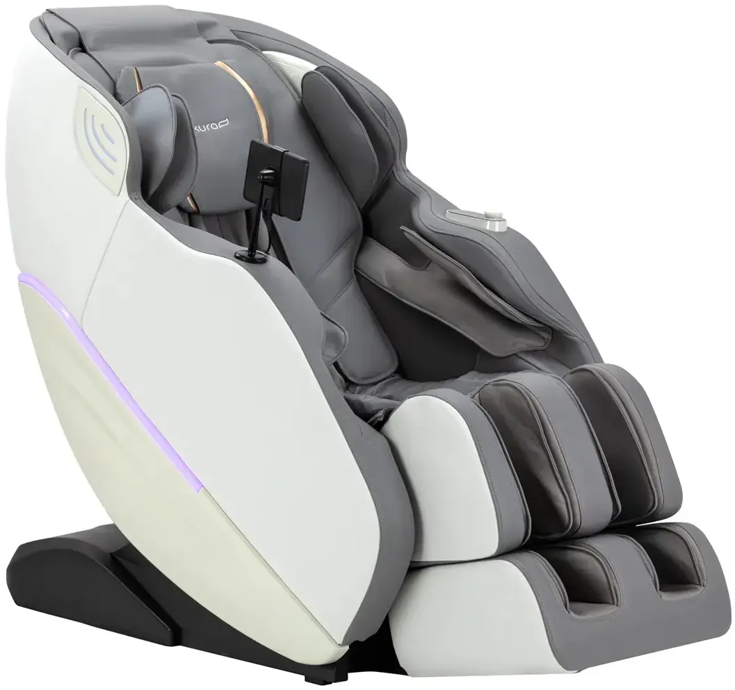 Массажное кресло 3D Sakura Maximus 809 154186 (White/Grey) - 12