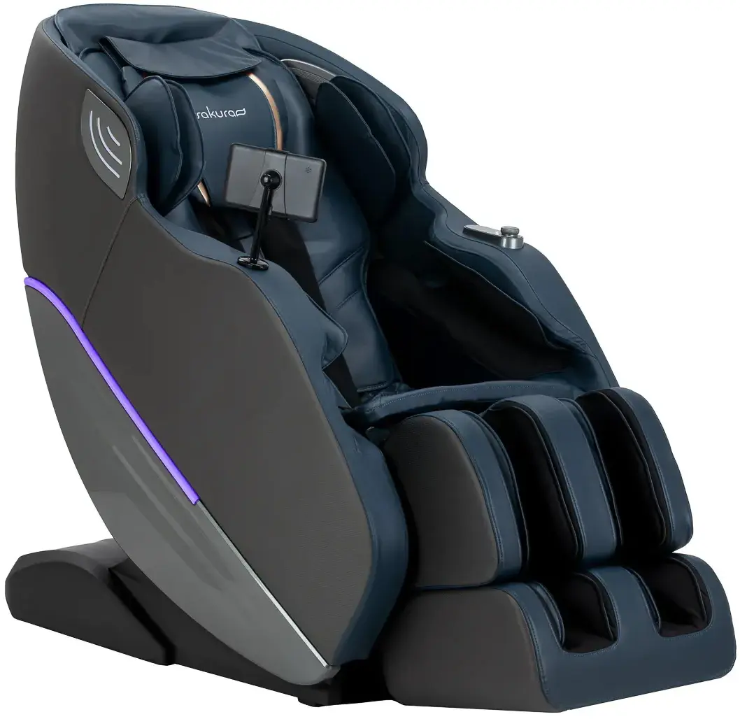 Массажное кресло 3D Sakura Maximus 809 154187 (Blue/Grey) - 14