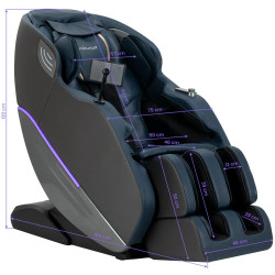 Массажное кресло 3D Sakura Maximus 809 154187 (Blue/Grey) Thumb