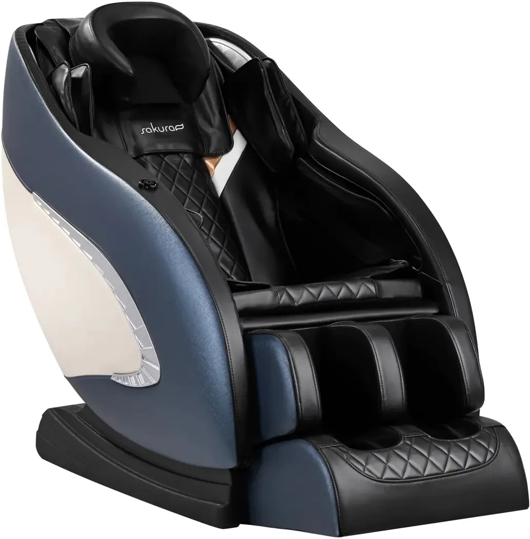 Массажное кресло Sakura Classic 305 147321 (Black/Blue)