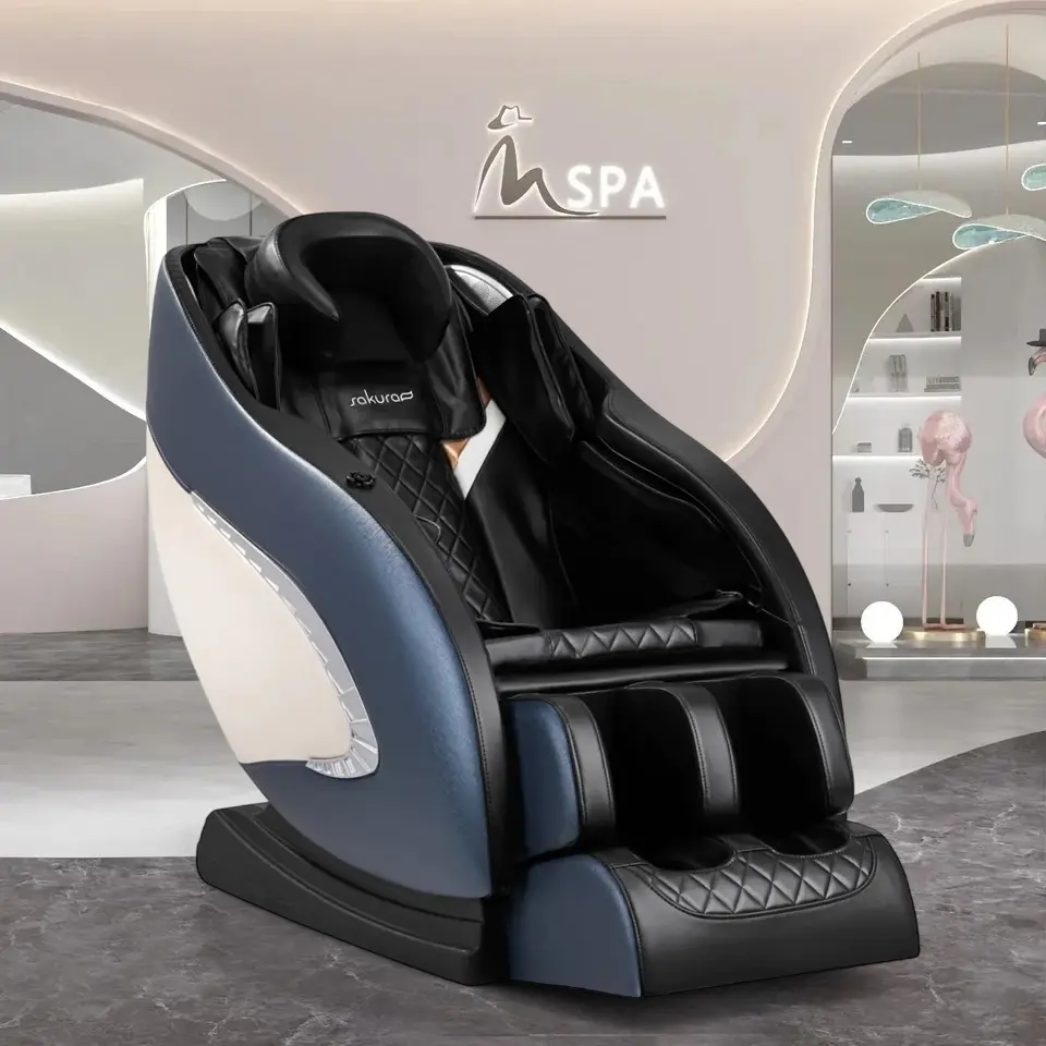 Массажное кресло Sakura Classic 305 147321 (Black/Blue)