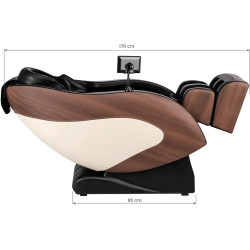 Fotoliu de masaj Sakura Classic 305 148559 (Black/Brown) Thumb