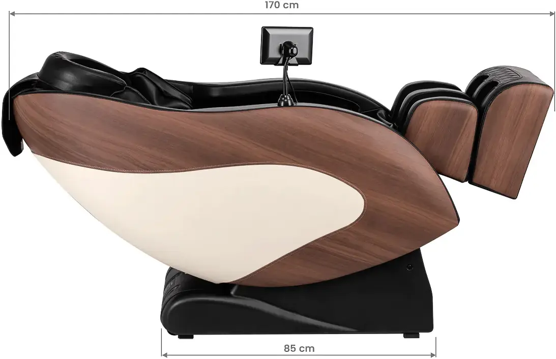 Fotoliu de masaj Sakura Classic 305 148559 (Black/Brown)