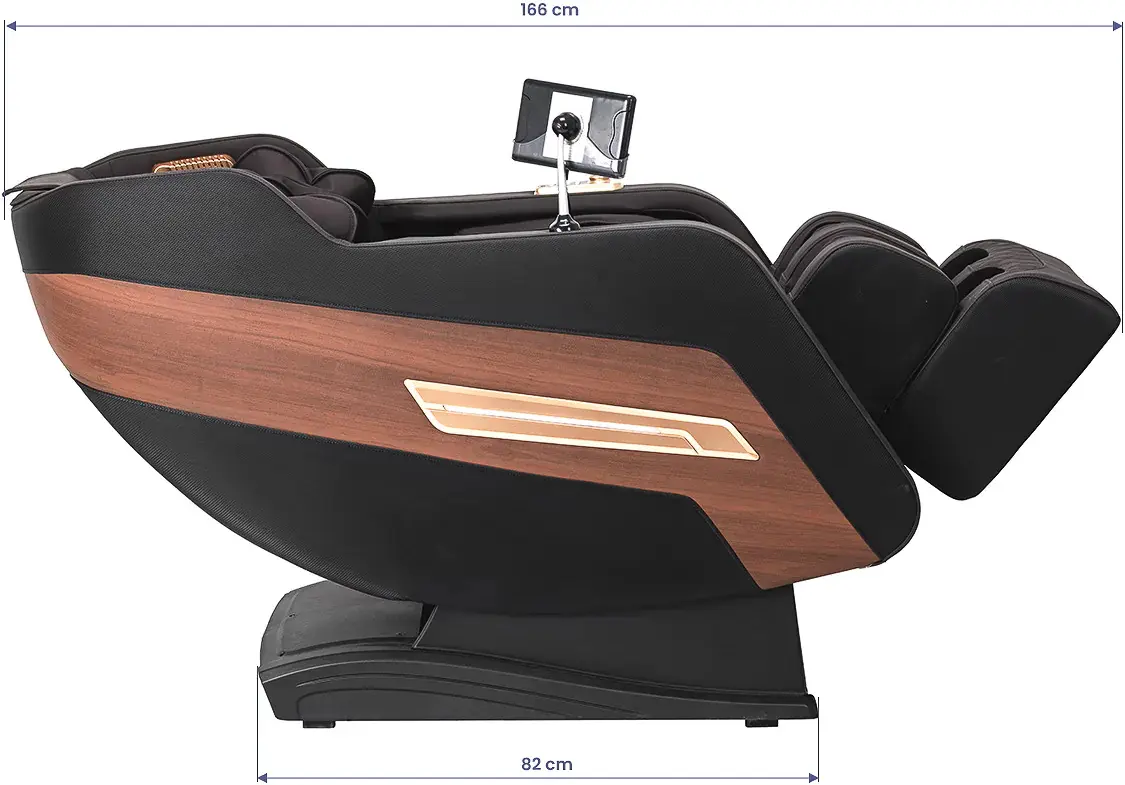 Fotoliu de masaj Sakura Classic 306A 148099 (Brown/Black)