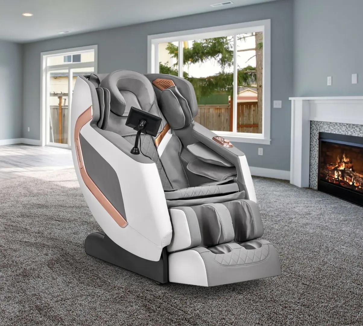 Fotoliu de masaj Sakura Classic 802A 148557 (Grey/White)