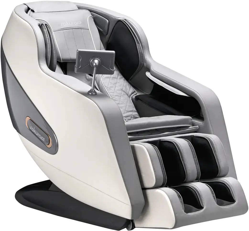 Массажное кресло Sakura Comfort Plus 806 143082 (Grey/White)