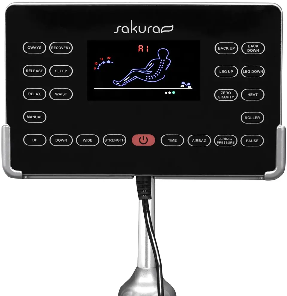 Массажное кресло Sakura Comfort Plus 806 143082 (Grey/White)