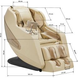 Массажное кресло Sakura Comfort Plus 806 148977 (Beige) Thumb