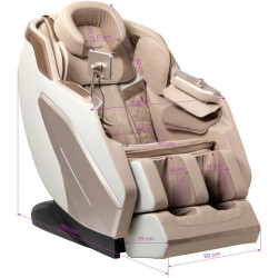 Fotoliu de masaj Sakura Prime 108 154220 (Cream/Beige) Thumb