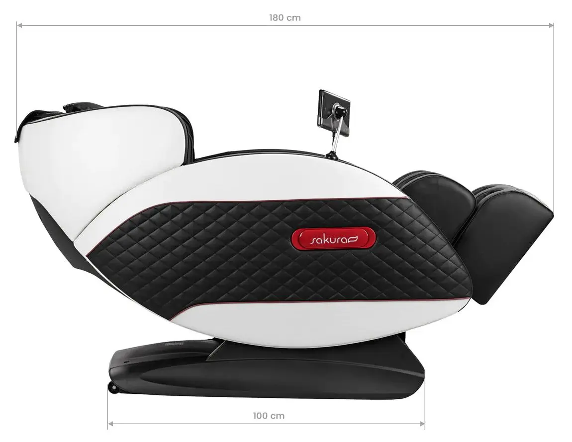 Массажное кресло Sakura Standard 801 (Black/Red)
