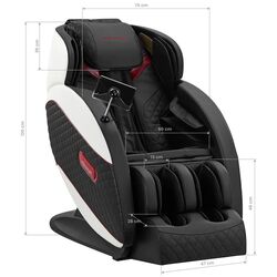 Массажное кресло Sakura Standard 801 (Black/Red) Thumb