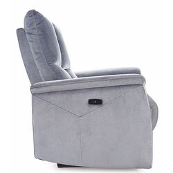 Fotoliu-recliner Signal Neptun M Velvet Bluvel 14 (Grey) Thumb
