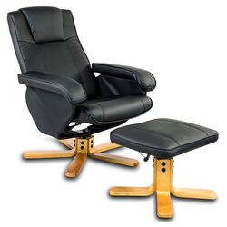 Fotoliu de masaj cu suport Sofotel 2010 (Black) Thumb