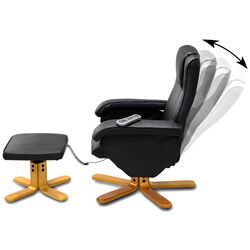 Fotoliu de masaj cu suport Sofotel 2010 (Black) Thumb
