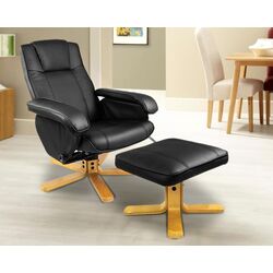 Fotoliu de masaj cu suport Sofotel 2010 (Black)