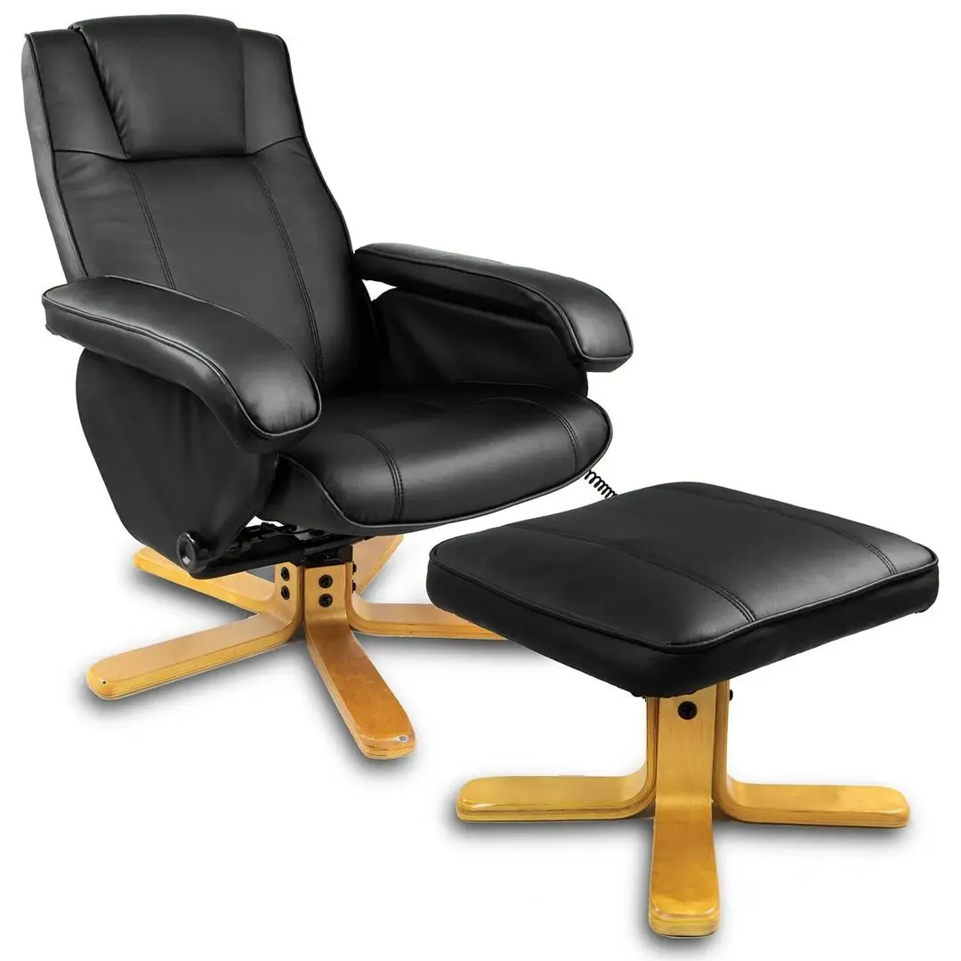 Fotoliu de masaj cu suport Sofotel 2010 (Black) - 4