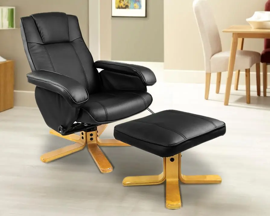 Fotoliu de masaj cu suport Sofotel 2010 (Black)