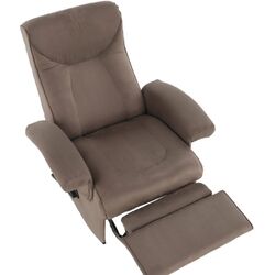 Fotoliu-recliner Tempo Kondela Suarez (Gray-Brown) Thumb