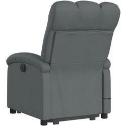 Массажное кресло с подъемником VidaXL 3204105 (Dark Grey) Thumb
