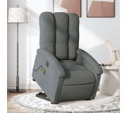 Массажное кресло с подъемником VidaXL 3204129 (Dark Grey)