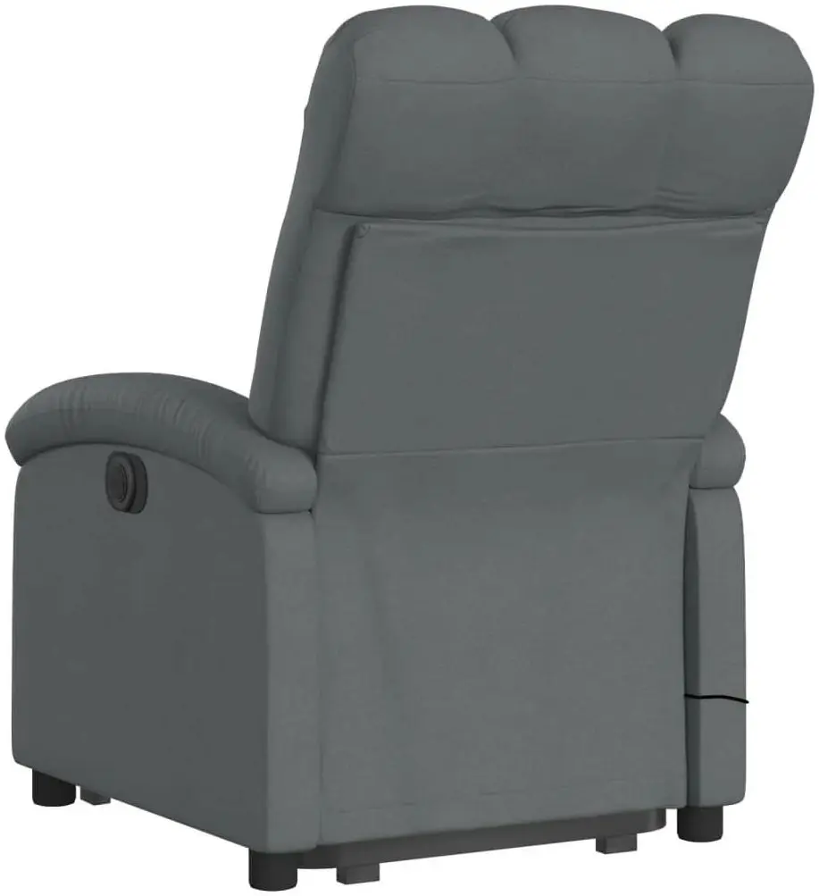 Массажное кресло с подъемником VidaXL 3204129 (Dark Grey)
