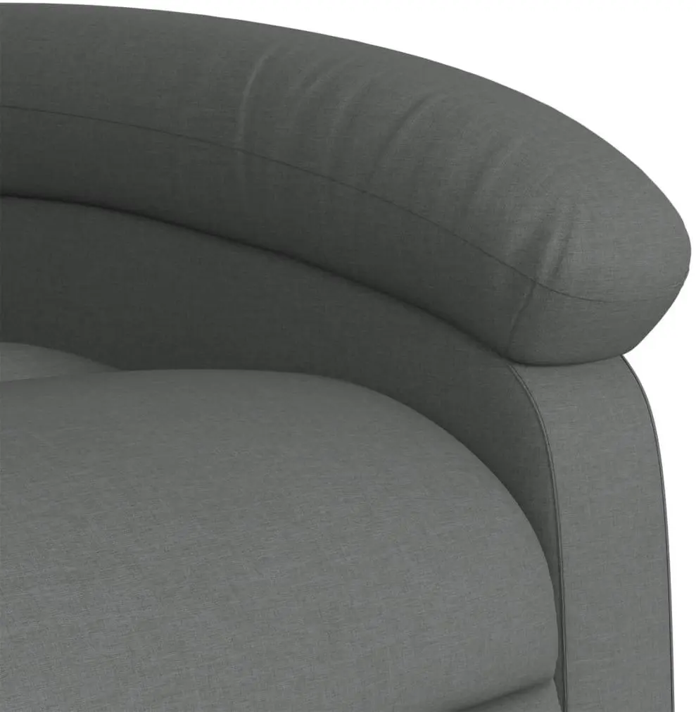 Массажное кресло с подъемником VidaXL 3204129 (Dark Grey)