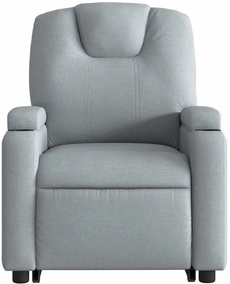 Массажное кресло с подъемником VidaXL 3204380 (Light Grey)