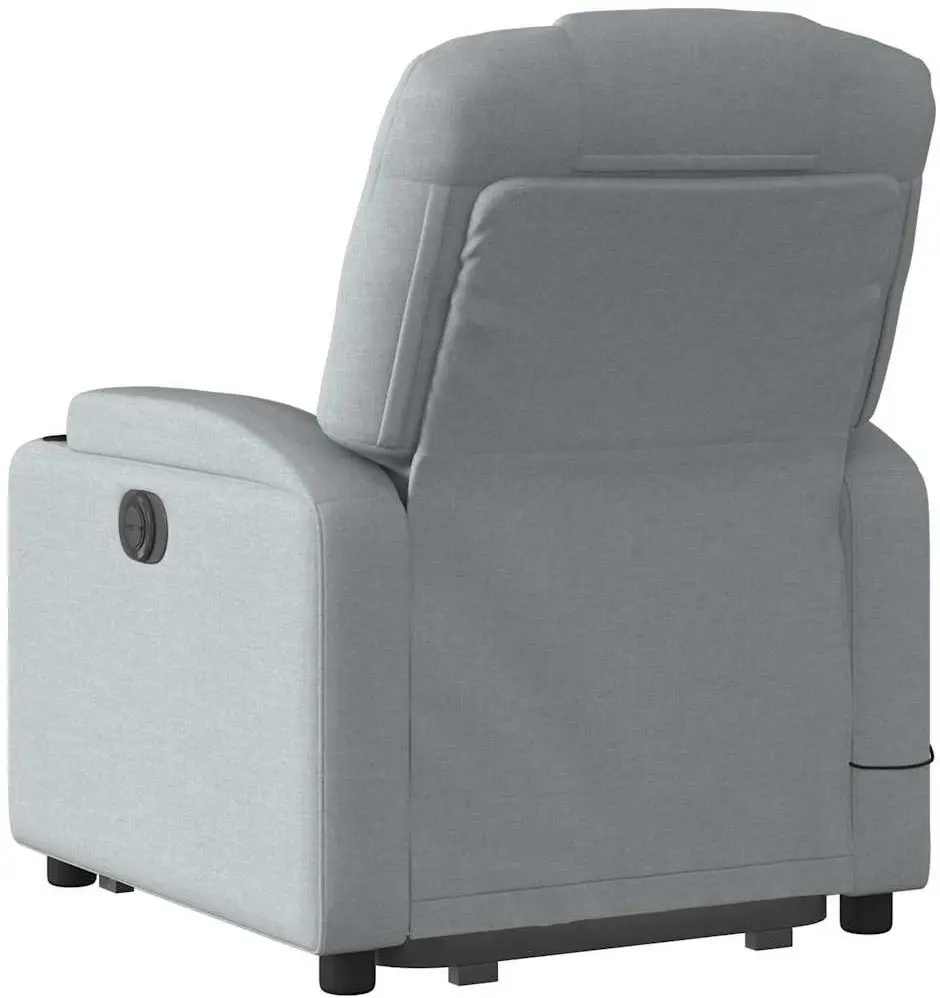 Массажное кресло с подъемником VidaXL 3204380 (Light Grey)