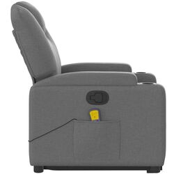Массажное кресло с подъемником VidaXL 3204381 (Dark Grey) Thumb