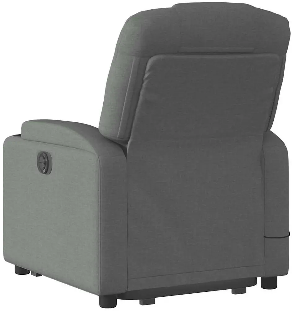 Массажное кресло с подъемником VidaXL 3204381 (Dark Grey)