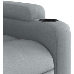 Массажное кресло с подъемником VidaXL 3204404 (Light Grey) Thumb