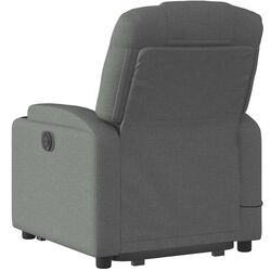 Fotoliu de masaj cu ridicare VidaXL 3204405 (Dark Grey) Thumb