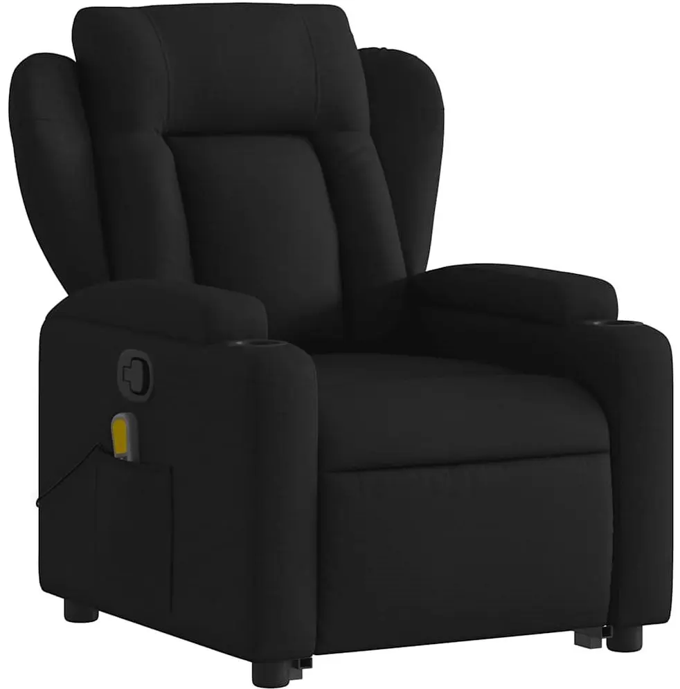 Fotoliu de masaj cu ridicare VidaXL 3204496 (Black)