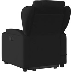 Fotoliu de masaj cu ridicare VidaXL 3204496 (Black) Thumb