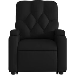 Fotoliu de masaj cu ridicare VidaXL 3204793 (Black) Thumb