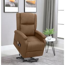 Fotoliu de masaj cu ridicare VidaXL 329713 (Brown)