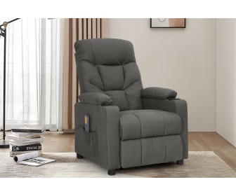 Массажное кресло VidaXL 3093468 (Dark Grey)