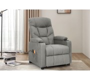 Fotoliu de masaj VidaXL 3098827 (Light Grey)