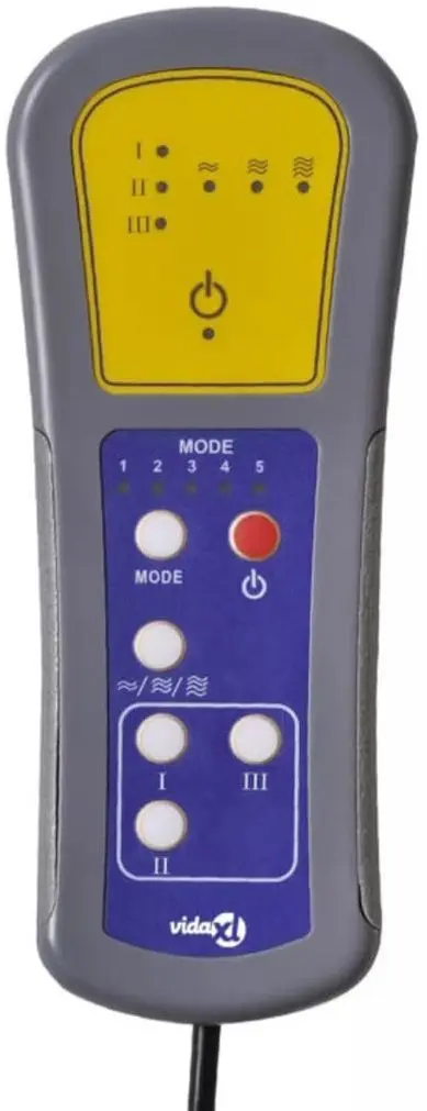 Fotoliu de masaj VidaXL 3098827 (Light Grey)