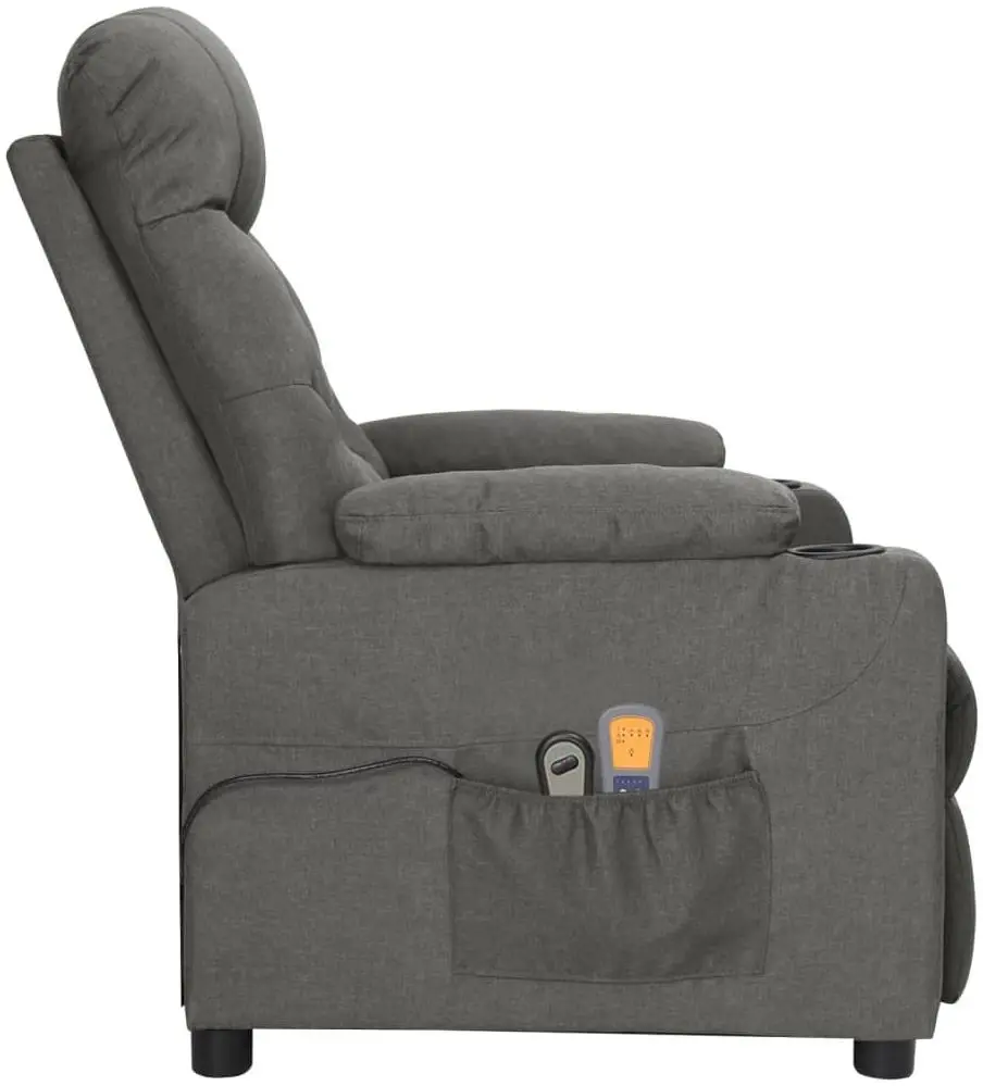 Массажное кресло VidaXL 3098828 (Dark Grey) - 3