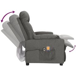 Массажное кресло VidaXL 3098828 (Dark Grey) Thumb