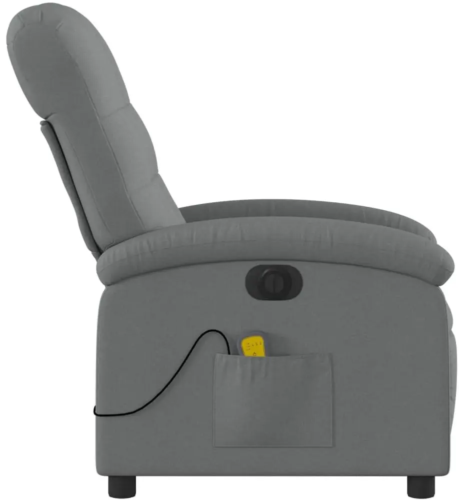 Массажное кресло VidaXL 3204081 (Dark Grey)