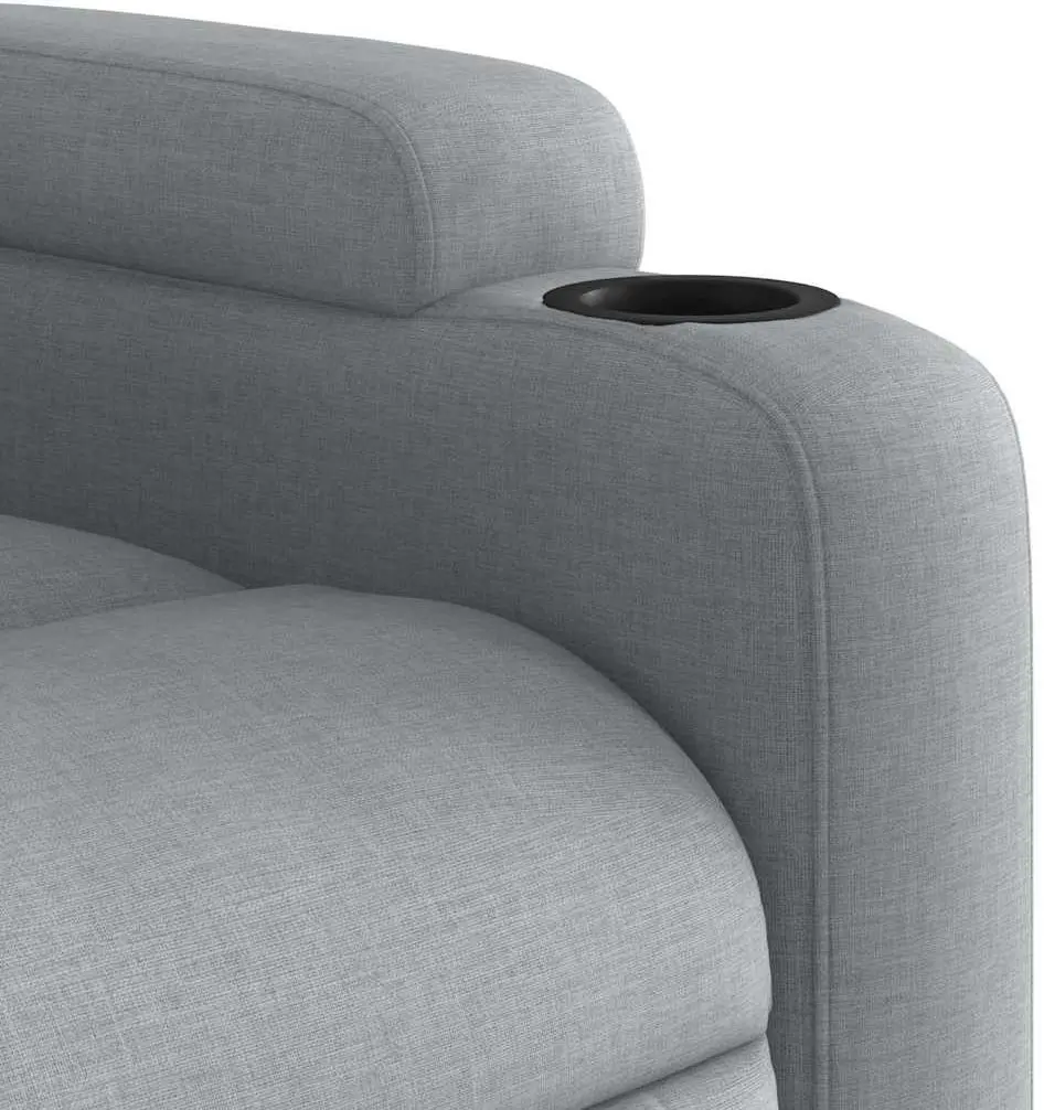 Fotoliu de masaj VidaXL 3204356 (Light Grey)