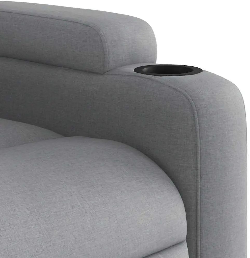 Fotoliu de masaj VidaXL 3204470 (Light Grey)