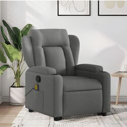 Fotoliu de masaj VidaXL 3204495 (Dark Grey)