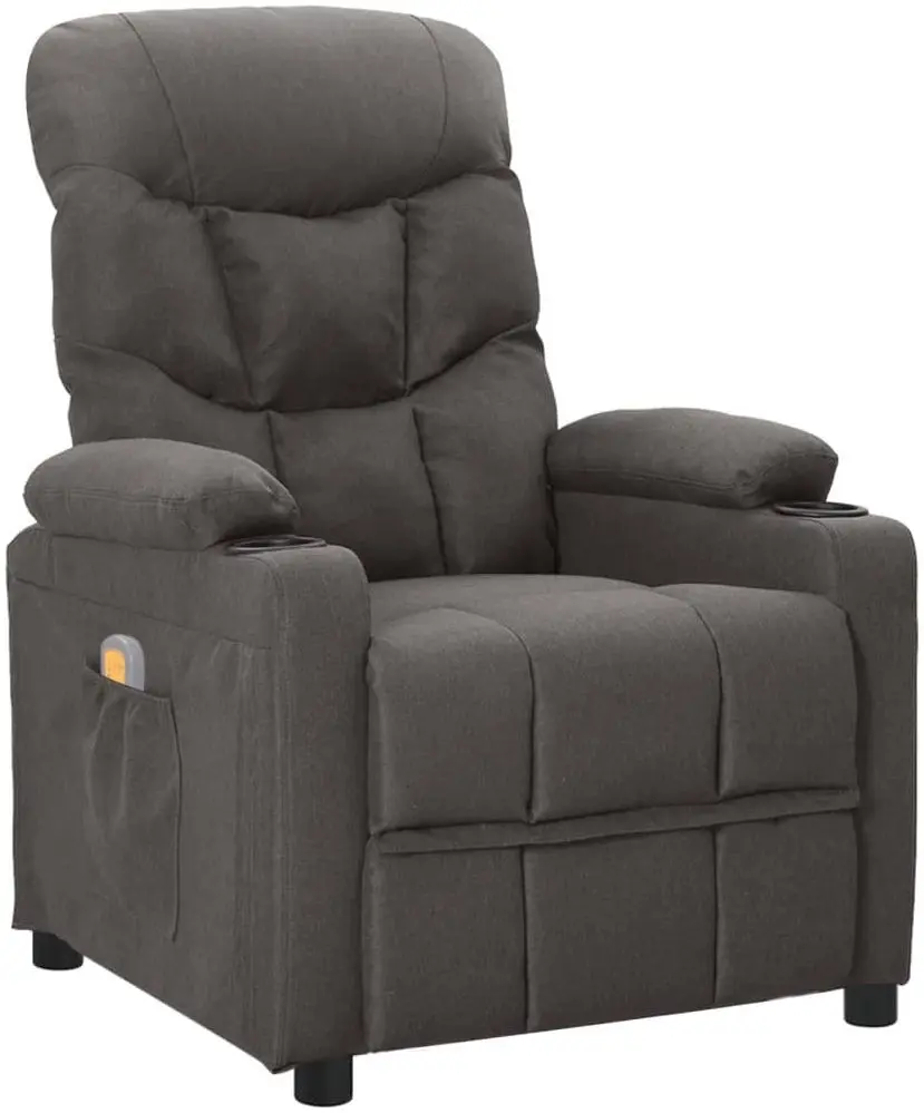 Массажное кресло VidaXL 339093 (Dark Grey) - 3