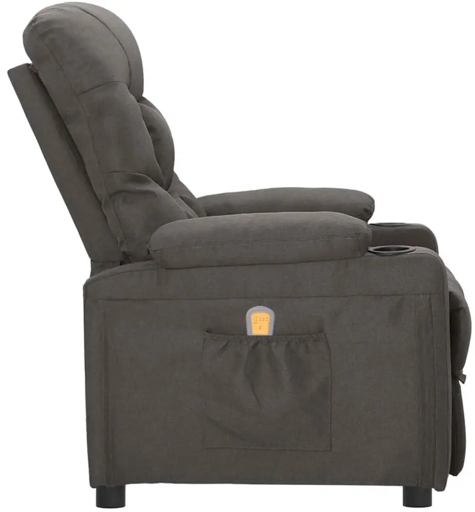 Массажное кресло VidaXL 339093 (Dark Grey) - 4